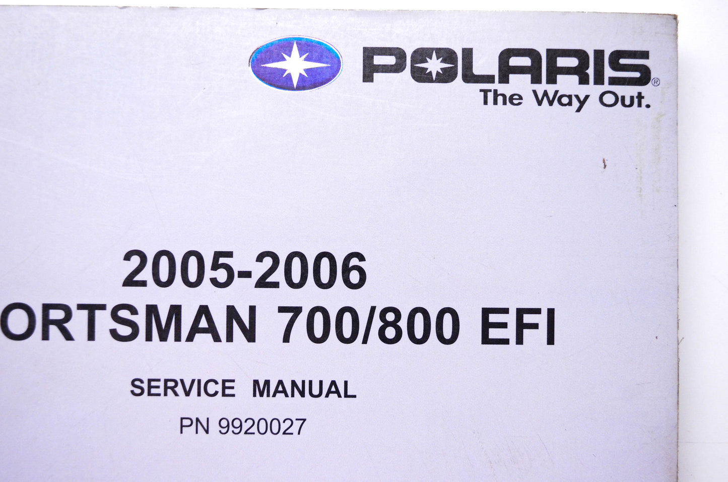 OEM Polaris 9920027 2005-2006 Sportsman 700/800 EFI Service Manual