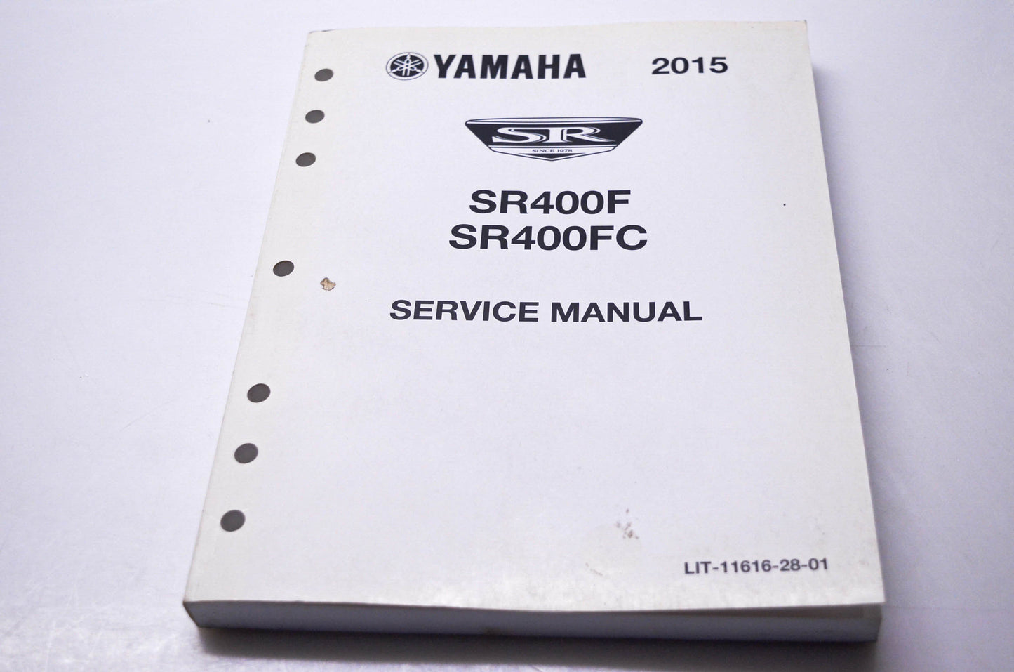 OEM Yamaha LIT-11616-28-01 2015 SR400F SR400FC Service Manual