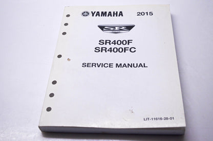 OEM Yamaha LIT-11616-28-01 2015 SR400F SR400FC Service Manual