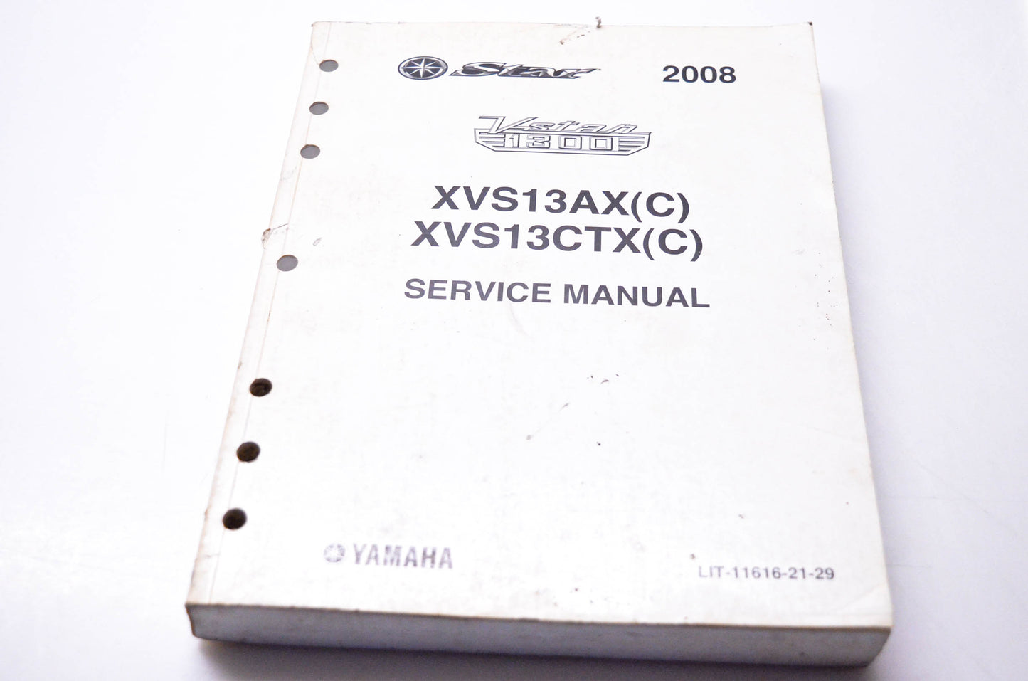 OEM Yamaha LIT-11616-21-29 2008 XVS13AXC XVS13CTXC Service Manual