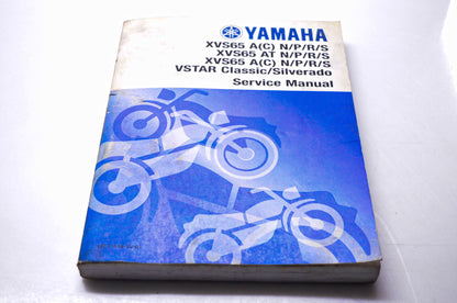 OEM Yamaha LIT-11616-XV-01 VStar Classic Silverado Service Manual