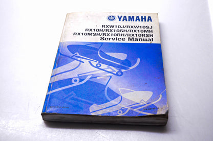 OEM Yamaha LIT-12618-WR-00 RXW10J RXW10SJ RX10H RX10SH RX10MH Service Manual