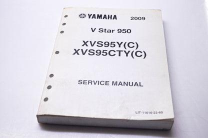 OEM Yamaha LIT-11616-22-60 2009 V Star 950 XVS95Y(C) XVS95CTY(C) Service Manual