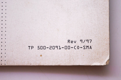 Simplicity Manufacturing 500-2091-00-CO-SMA Coronet Series Service & Repair Manual