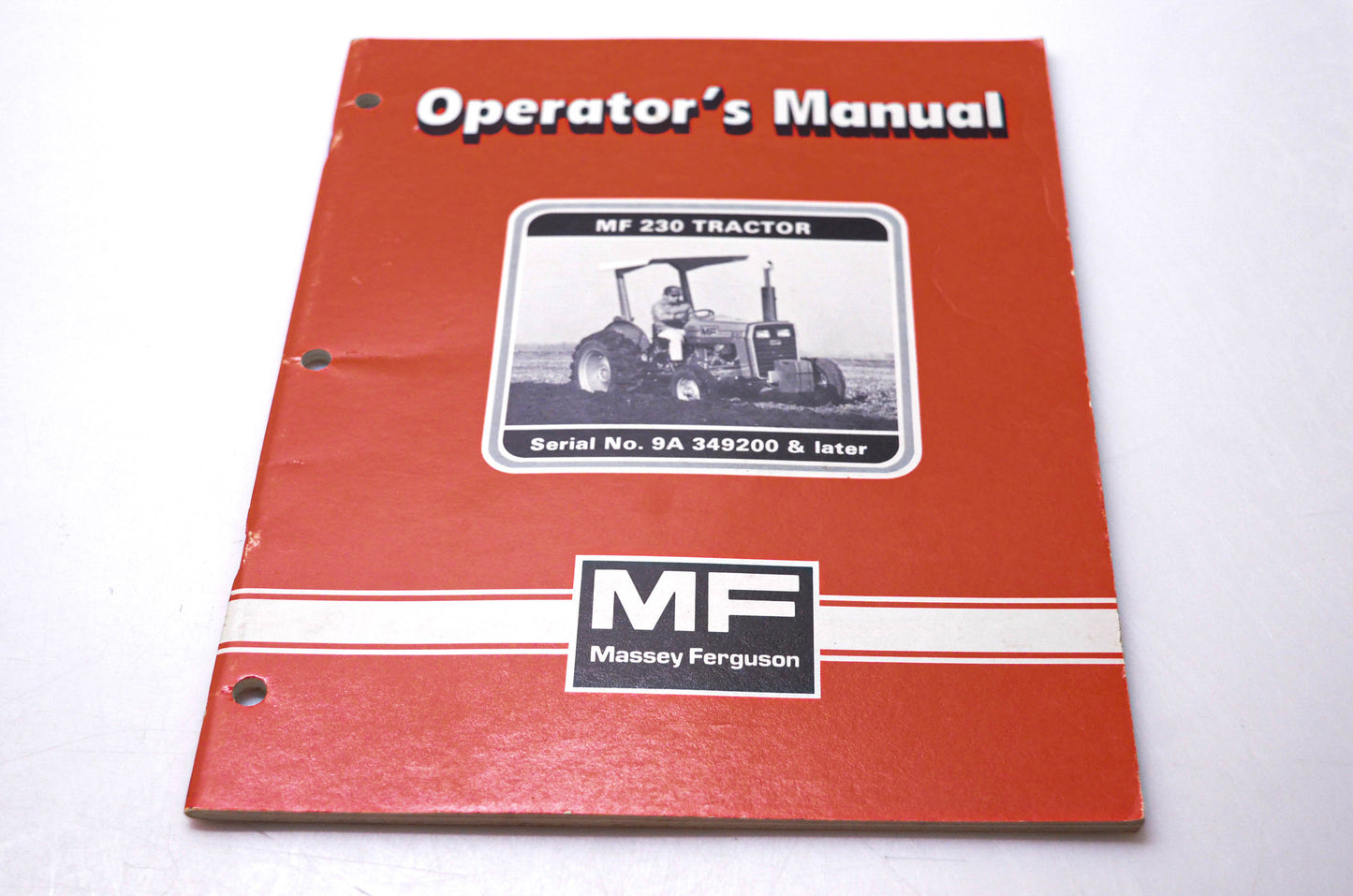 Massey Ferguson 1449 015 M1 Operator's Manual MF 230 Tractor