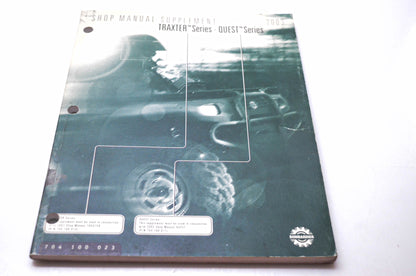 Bombardier 704 100 023 Shop Manual Supplement 2003 Traxter Series Quest Series