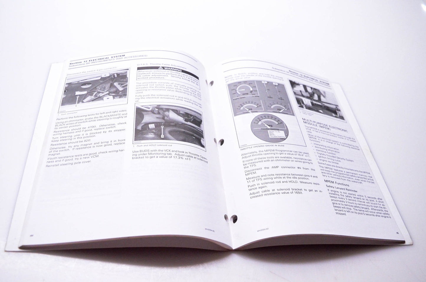 Bombardier 219 100 199 Sea-Doo Shop Manual Supplement 2004