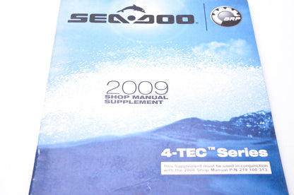 Bombardier 219 100 369 Sea-Doo 2009 Shop Manual Supplement