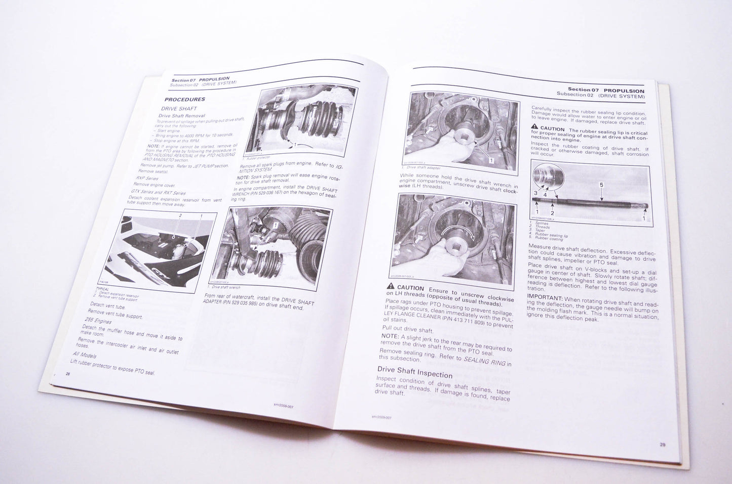 Bombardier 219 100 369 Sea-Doo 2009 Shop Manual Supplement