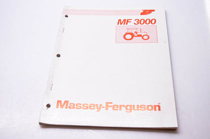 Massey Ferguson 1646 618 M7 MF 3000 Operator Instruction Book