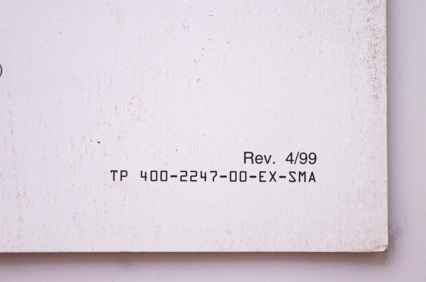 Simplicity Manufacturing 400-2247-00-EX-SMA Express Parts Manual Express Series Lawn Tractors & Mower Decks