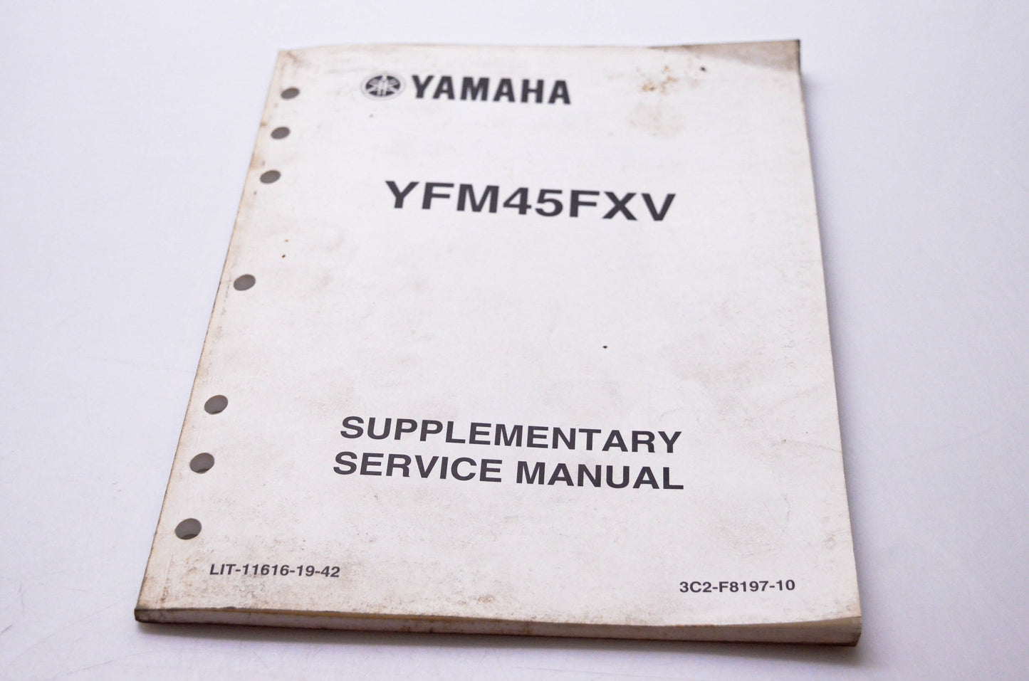 OEM Yamaha LIT-11616-19-42 YFM45FXV Supplementary Service Manual
