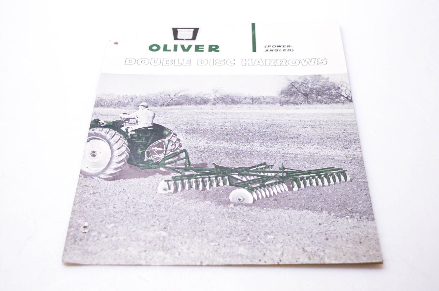 Oliver A-648B, 5M-11-61 Power Angled Double Disc Harrows Brochure