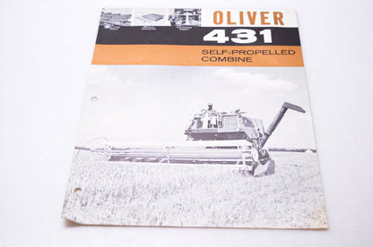Oliver AS 2501 Oliver 431 Specifications Self-Propelled Engine Brochure