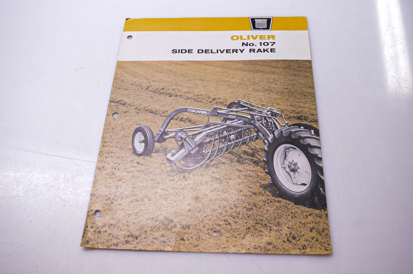 Oliver A-500, 25M-2-63 Oliver No. 107 Side Delivery Rake Brochure