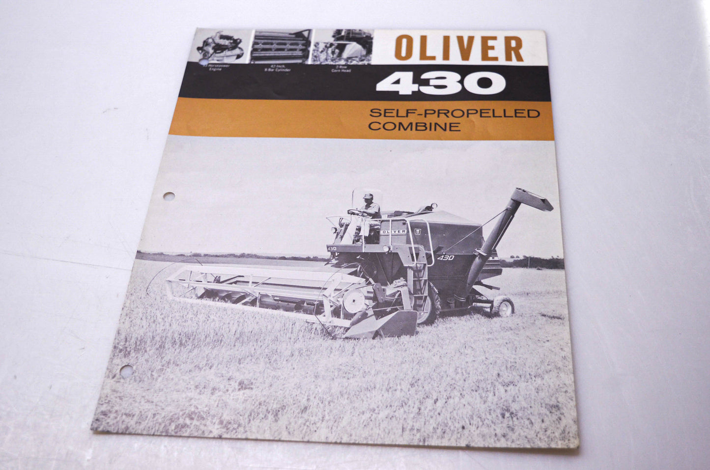 Oliver AS 2500 Oliver 430 Self-Propelled Engine Brochure