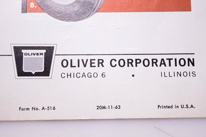 Oliver A-516, 20M-11-63 New Oliver Forage Wagon Brochure