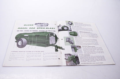Oliver A-1818, 20M-1-58 Oliver Orchard & Grove Spra-Blast Model 500 Brochure