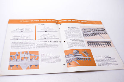 Oliver A306, 4-63 20M Oliver No. 242 No. 292 New Wheeled Tandem Disc Harrows Brochure