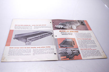 Oliver A-509, 25M 5-63 Oliver Power-Drive Spreaders Brochure