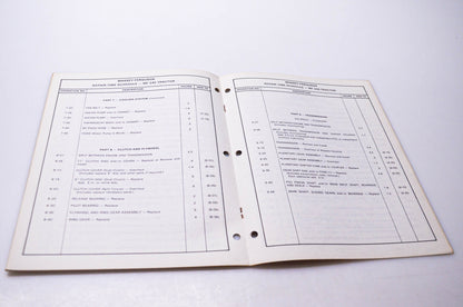 Massey Ferguson 1448 394 M1 Repair Time Schedule MF 245 Tractor