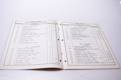 Massey Ferguson 1448 322 M1 Repair Time Schedule MF 285 Tractor