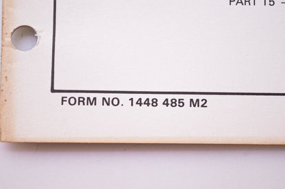 Massey Ferguson 1448 485 M2 Repair Time Schedule MF 2675 MF 2705 Tractors