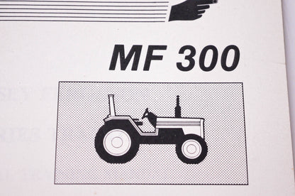 Massey Ferguson MF 300 Massey Ferguson 300 Series Tractors Technical Training Manual