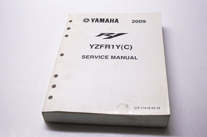 OEM Yamaha LIT-11616-22-78 2009 YZFR1Y(C) Service Manual