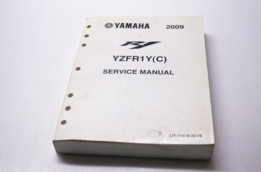 OEM Yamaha LIT-11616-22-78 2009 YZFR1Y(C) Service Manual
