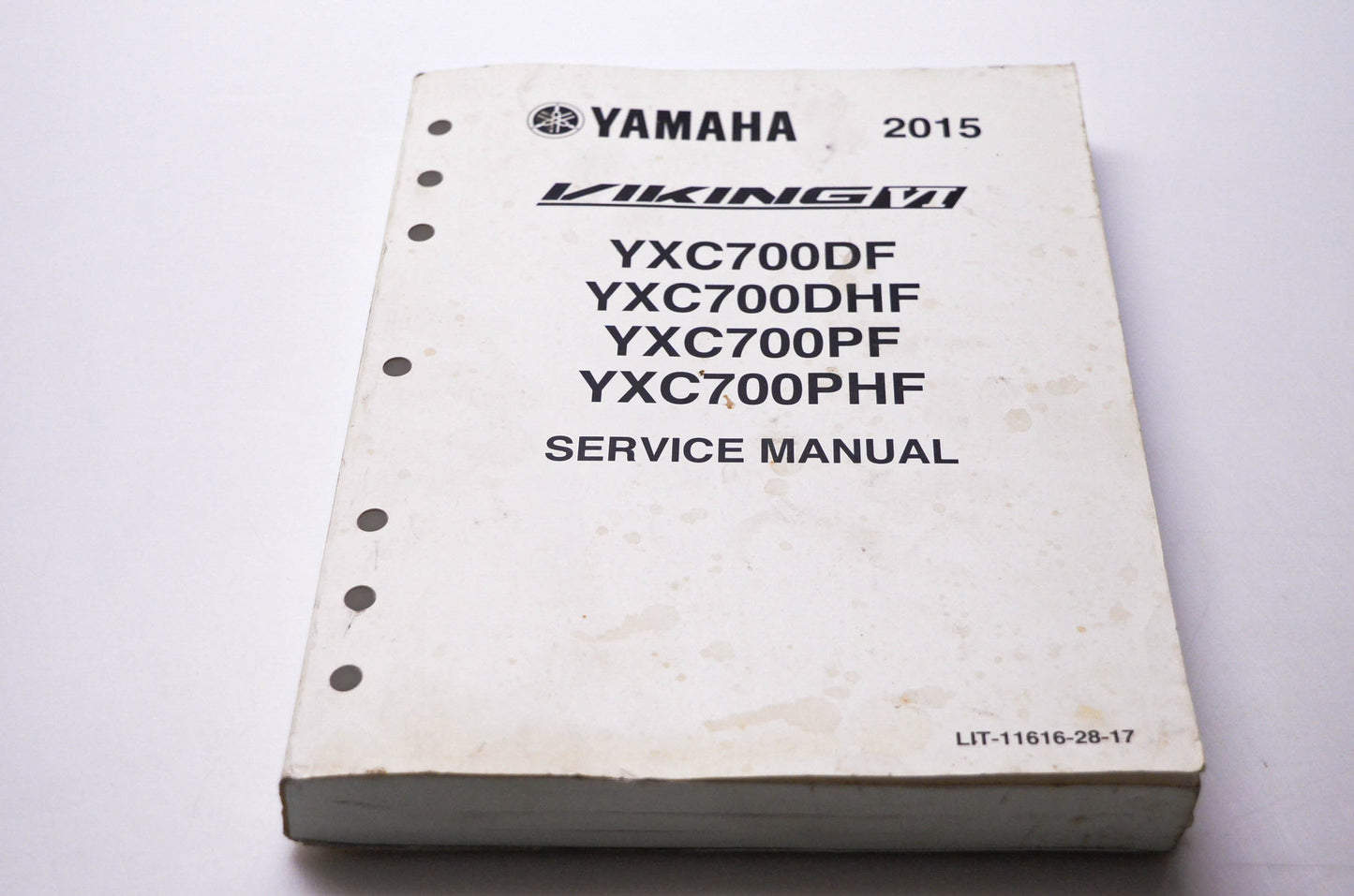 OEM Yamaha LIT-11616-28-17 2015 YXC700DF YXC700DHF YXC700PF YXC700PHF Service Manual