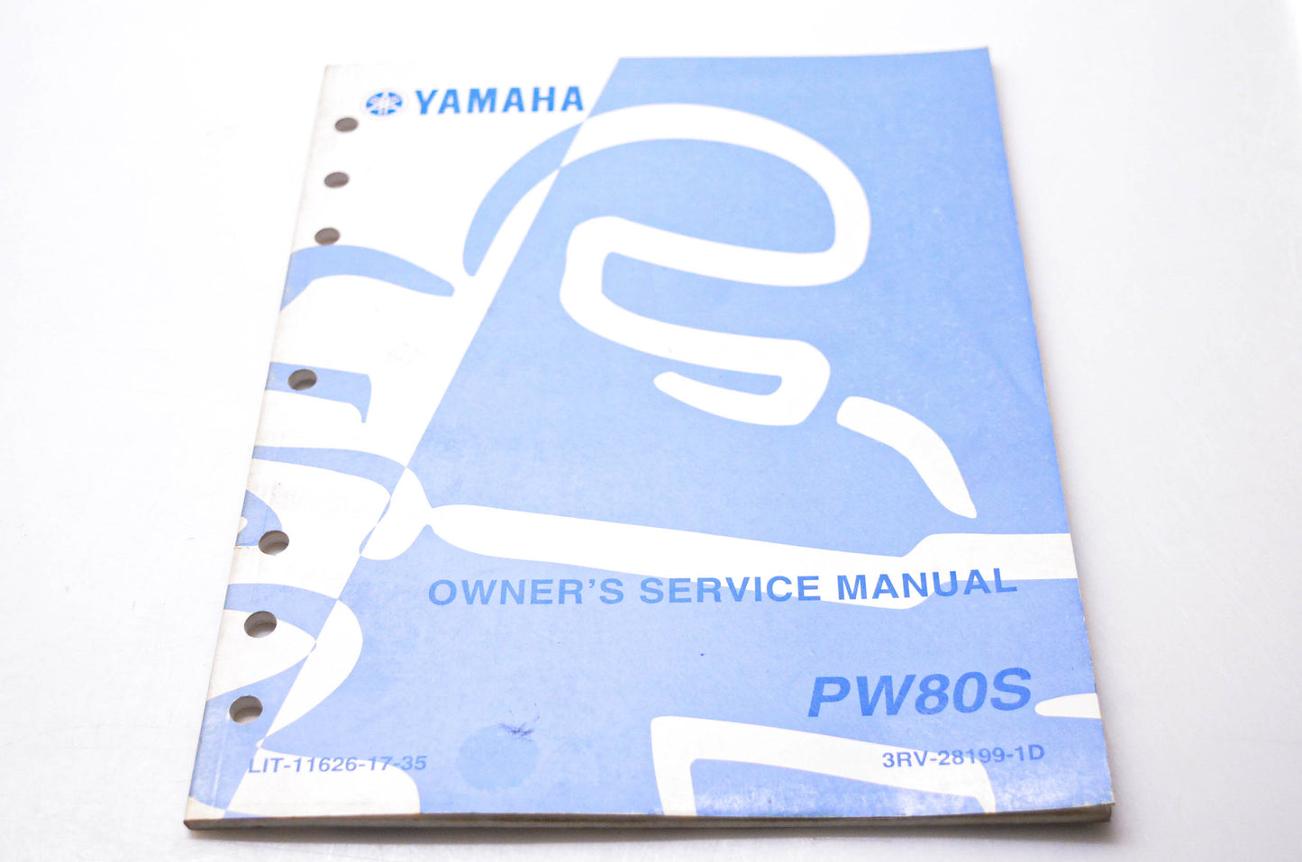 OEM Yamaha LIT-11626-17-35 Owner's Service Manual PW80S