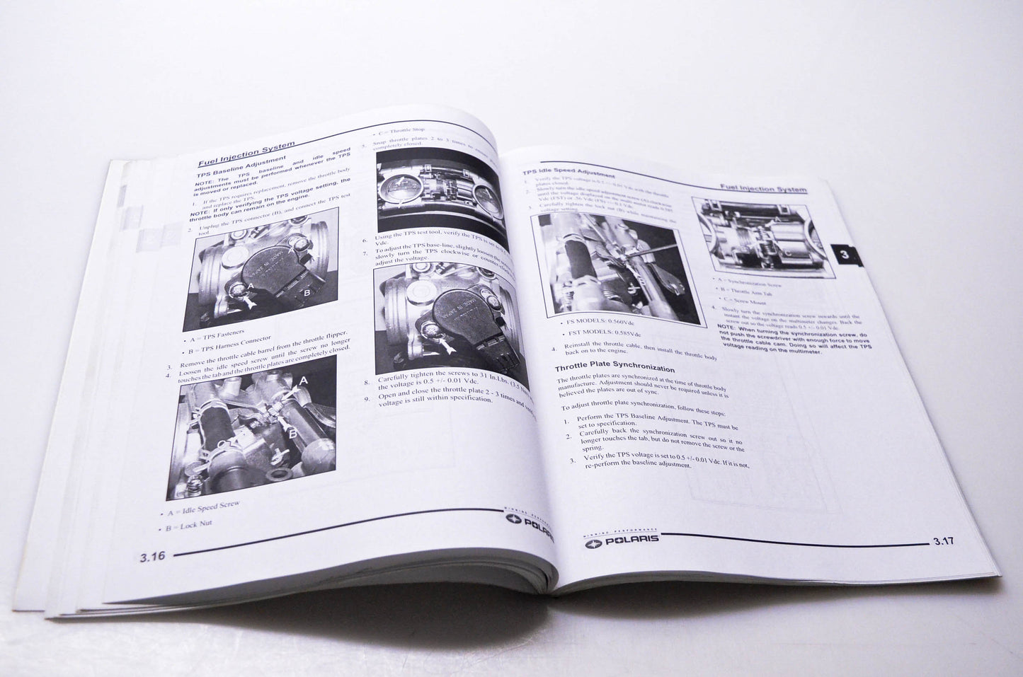 OEM Polaris 9921653 2006-2007 FS FST Infield Update Handbook