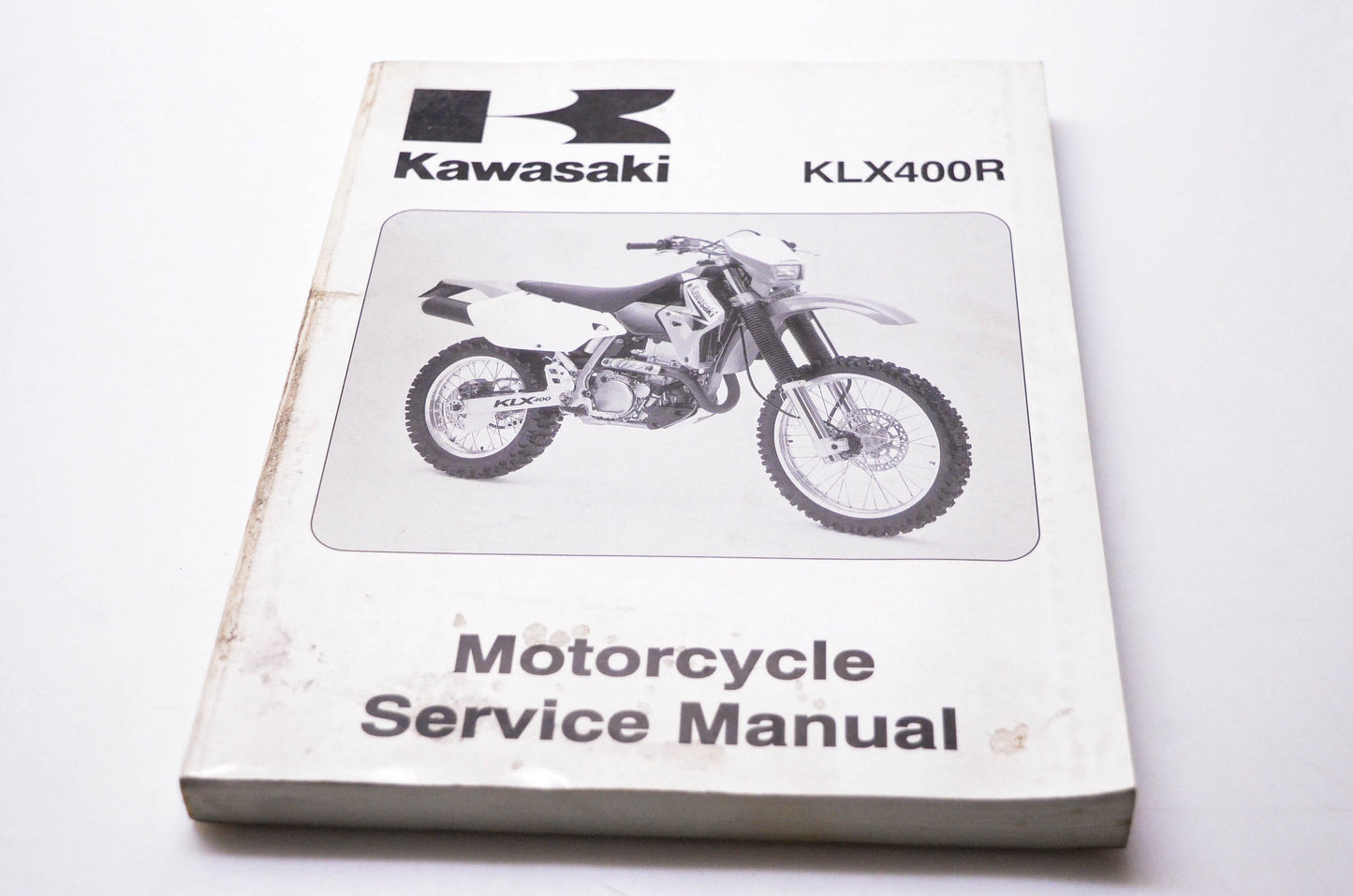 OEM Kawasaki 99924-1304-01 KLX400R Motorcycle Service Manual