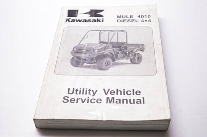 OEM Kawasaki 99924-1408-01 Mule 4010 Diesel 4x4 Utility Vehicle Service Manual
