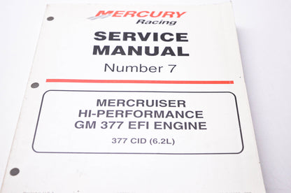 Aftermarket 90-840500 Service Manual Number 7 Mercruiser Engine