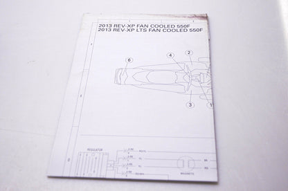 Bombardier 219 100 729 Ski-Doo 2013 Wiring Diagrams Booklet