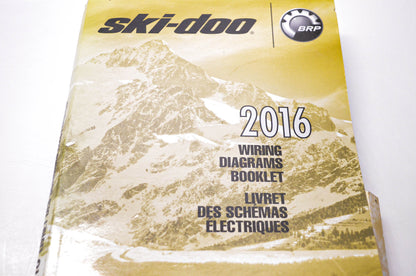 Bombardier 219 100 818 Ski-Doo 2016 Wiring Diagrams Booklet