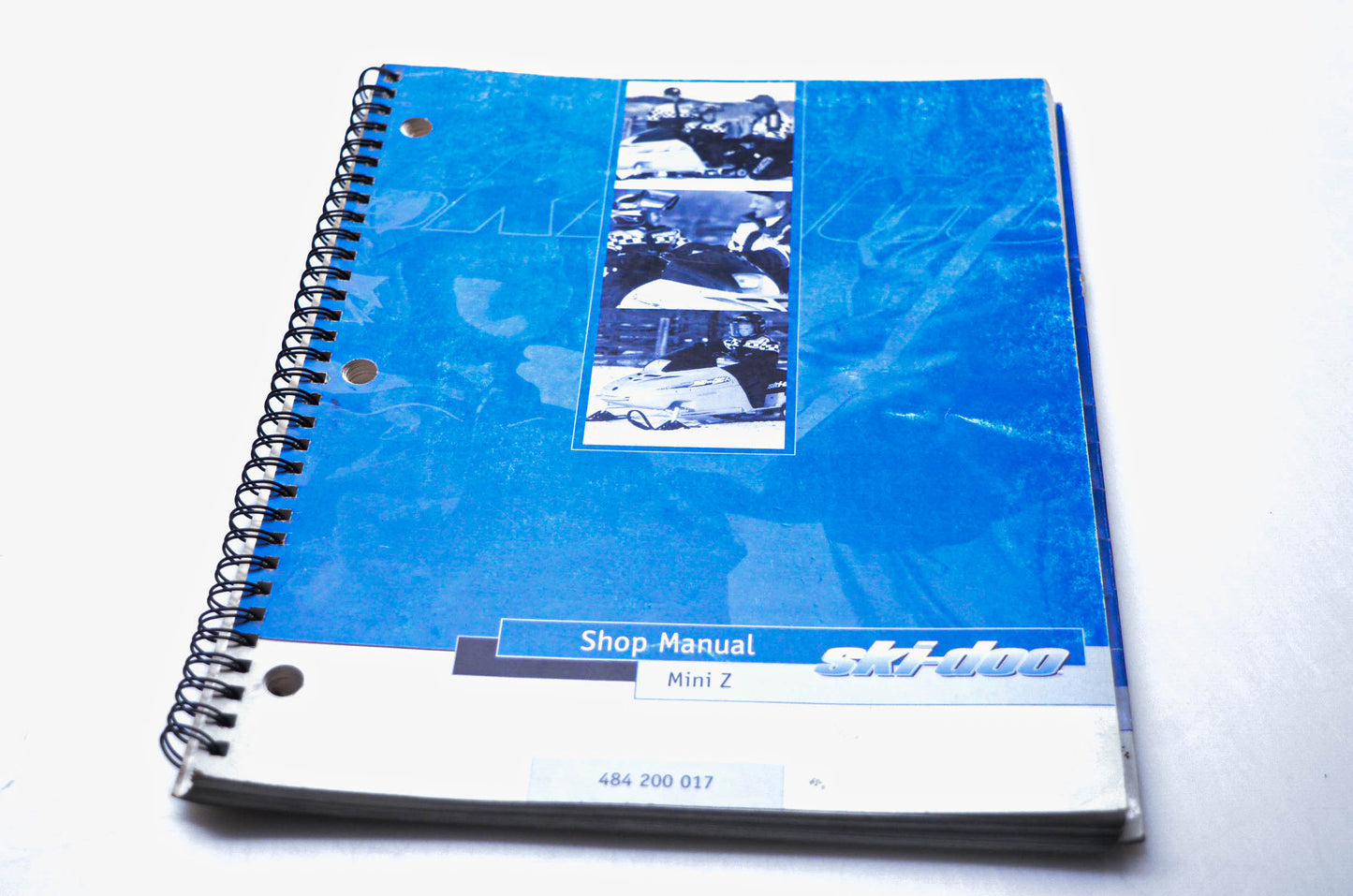 Bombardier 484 200 017 Ski-Doo Shop Manual Mini Z