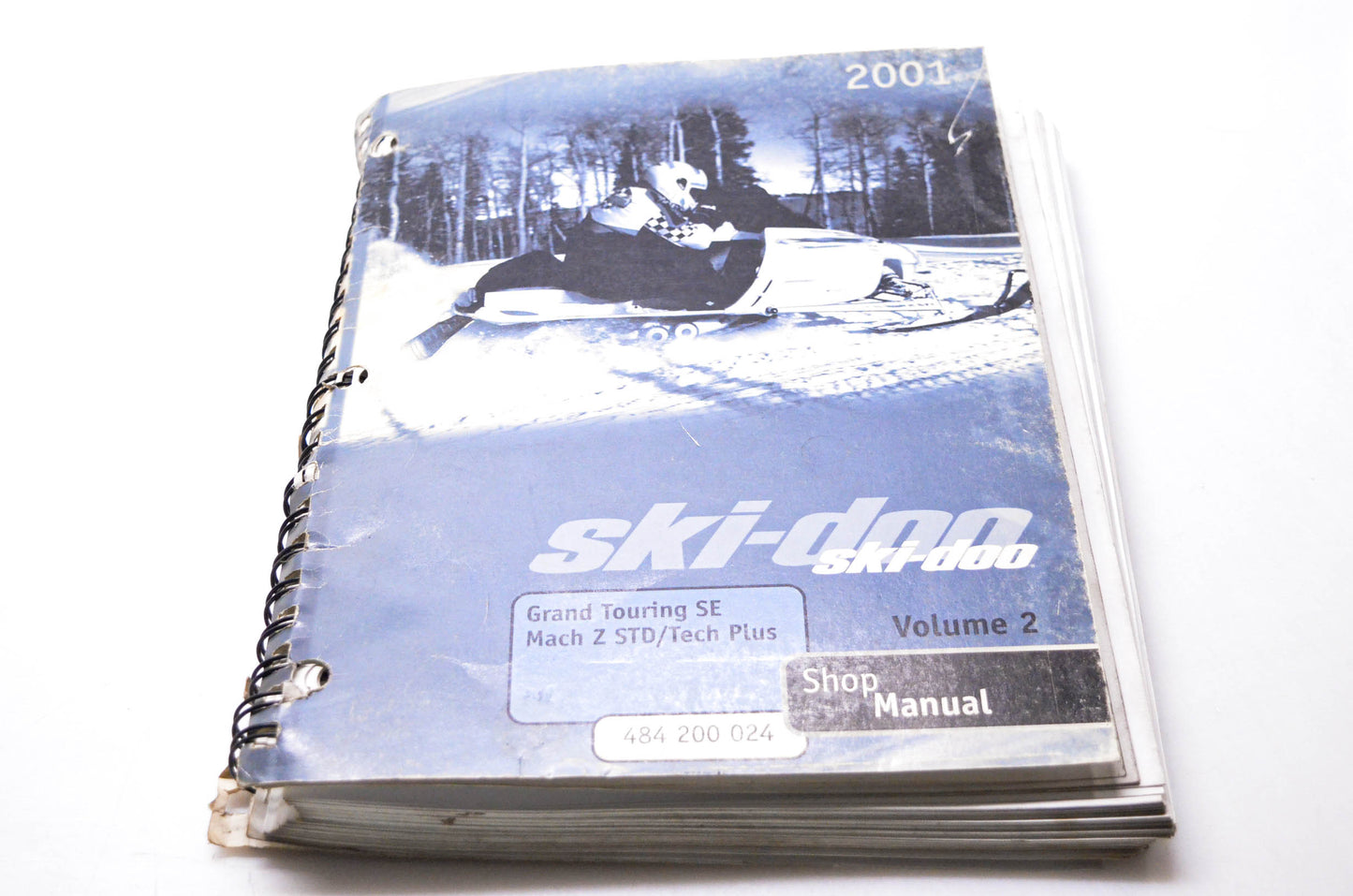 Bombardier 484 200 024 Ski-Doo Shop Manual 2001 Volume 2