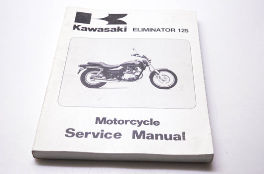 OEM Kawasaki 99924-1228-05 Eliminator 125 Motorcycle Service Manual