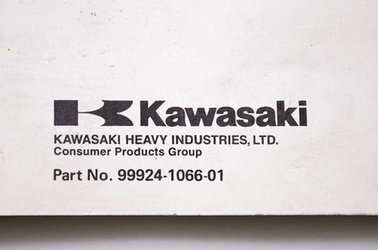 OEM Kawasaki 99924-1066-01 Ninja250R GPZ 250R Motorcycle Service Manual