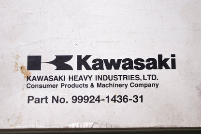 OEM Kawasaki 99924-1436-31 Z1000 Motorcycle Service Manual