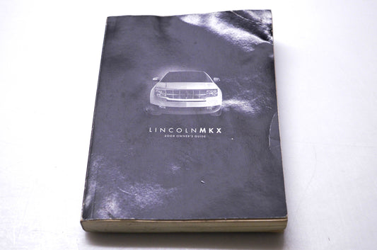 Lincoln 8A1J 19A321 AB Lincoln MKX 2008 Owner's Guide