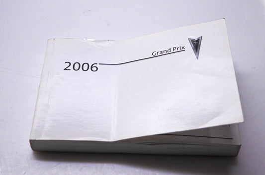 Pontiac 06GRANDPRIX 2006 Pontiac Grand Prix Owner Manual