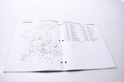 Simplicity Manufacturing 900-2305-00-XX-SMA Service Information Product Service Bulletin 98-15 thru 99-18
