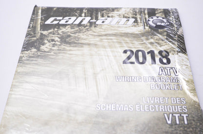 Bombardier 219 100 875 Can-Am 2018 ATV Wiring Diagrams Booklet
