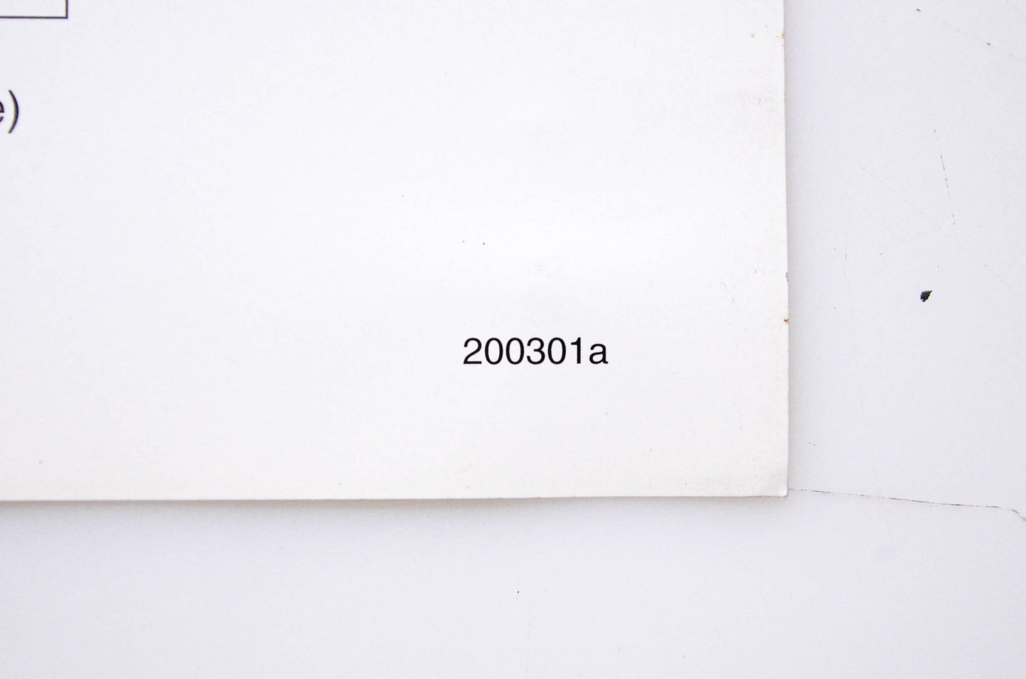Simplicity Manufacturing 200301a Product Identification Chart