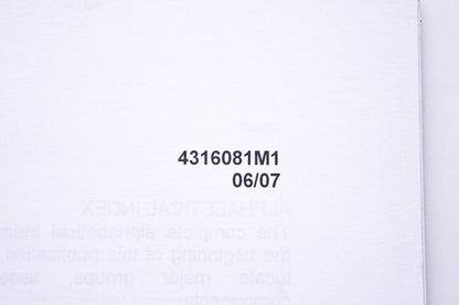 Agco 4316081M1 Challenger Parts Manual Model MSB63 Snowblower