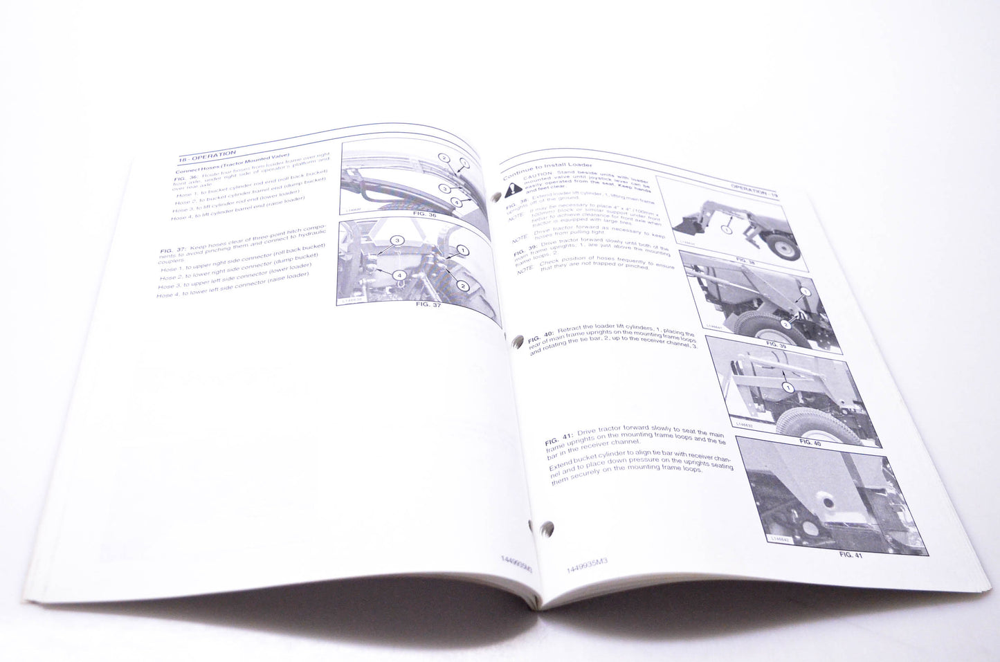 Massey Ferguson 1449935M3 MF 1466 Operator Instruction Book